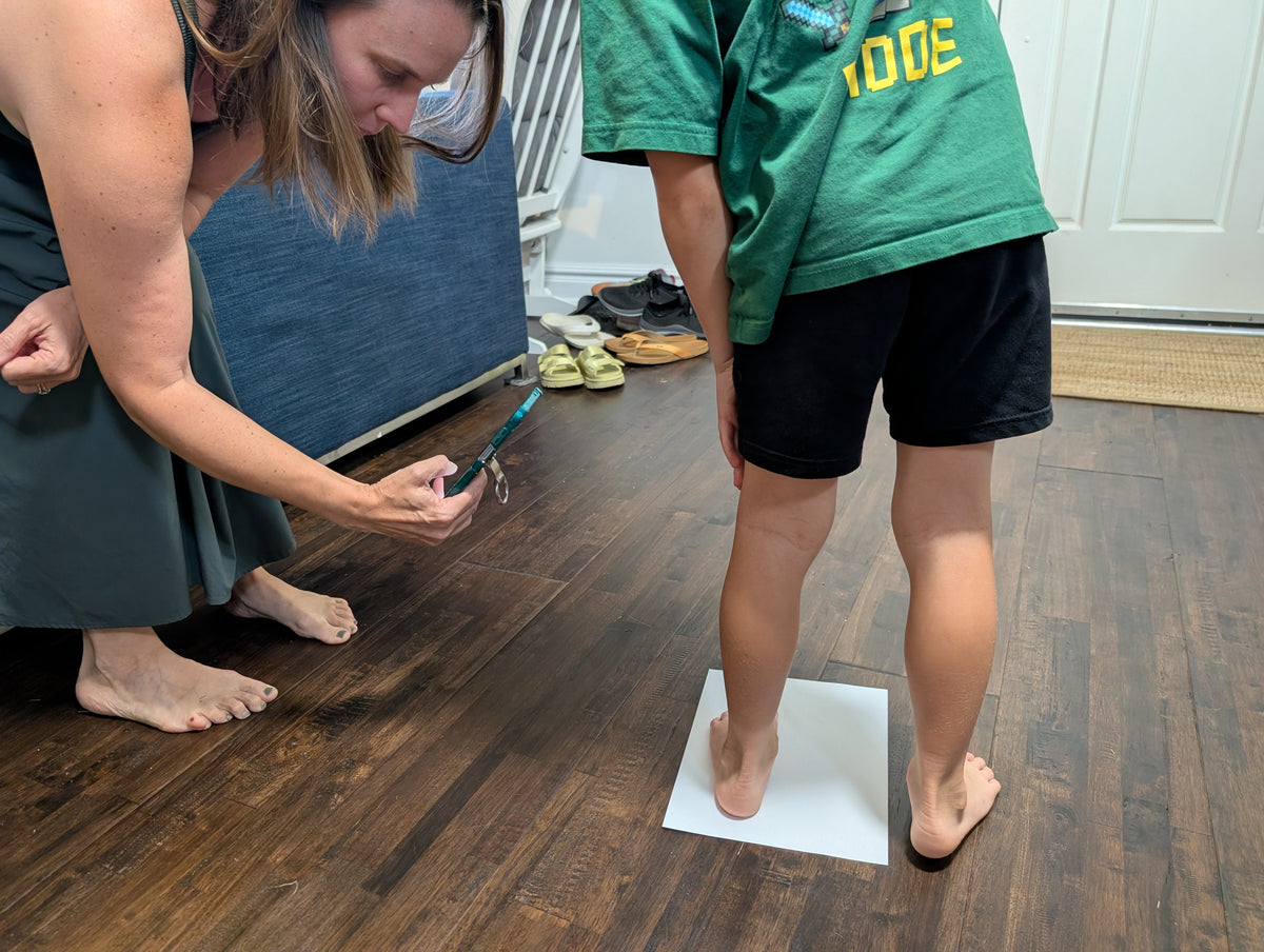 kids’ shoe sizing: find the right fit